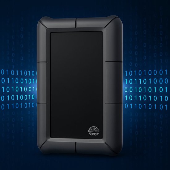 Dutch Wanted - Externe Harde Schijf - HHD harde schijf - 6TB opslag - Snelle writing speed - Plug and play - Portable storage - Opslag extern pc of laptop - USB 3.2 - Snelle Harde schijf expansion