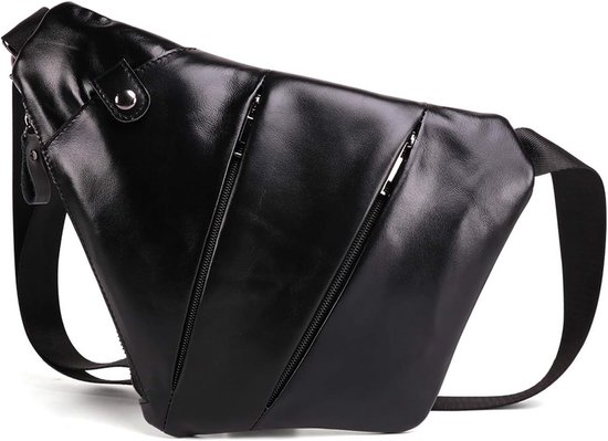 newsbirds Leren schoudertas voor heren, tas, sling bag, crossbody newsbirds Leren schoudertas voor heren, tas, sling bag, crossbody