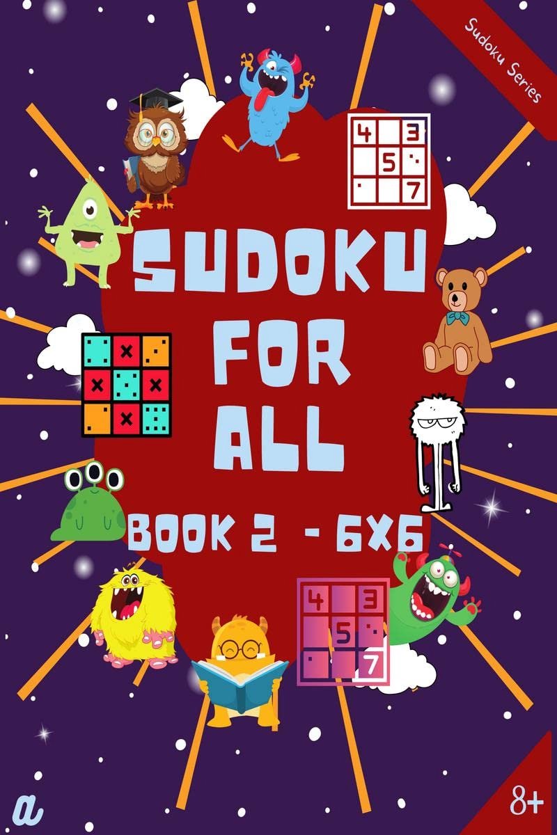 Introductie Sudoku Niveau 2 (6x6 Raster) voor Kinderen van 6-8 Jaar