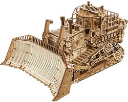 Wood Trick – Modelbouw 3D houten puzzel – Bulldozer Terrein Titan - Terrain Titan (WDTK104) – 1715 stuks - Geen lijm noch verf nodig!