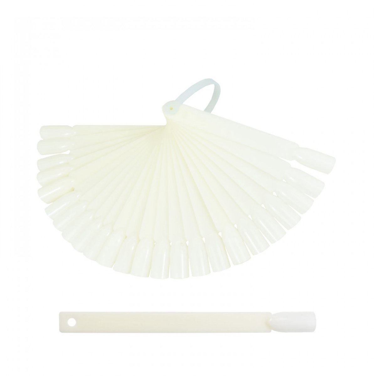 Nailcarrousel Fan NATURAL (32pcs/ring)