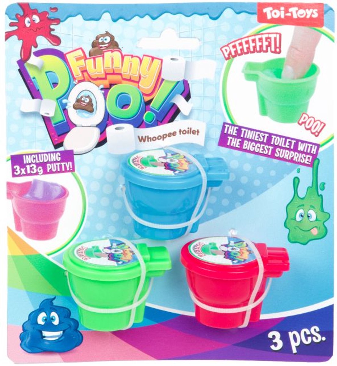 Scheetputty in Toiletpot - 3st.