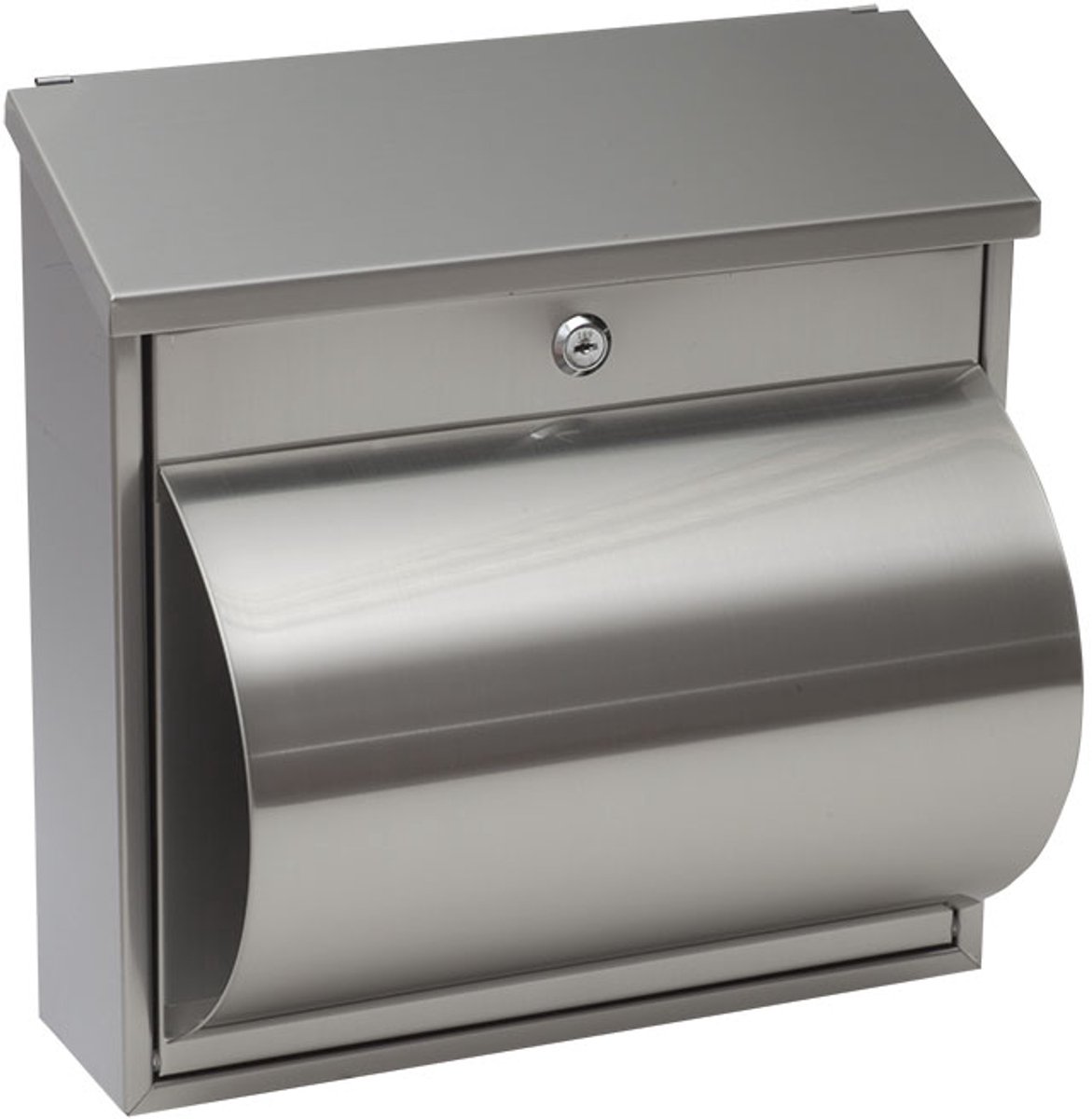 Postkast Basi Rvs Bk800 (365X360X100Mm - Hxbrxd)