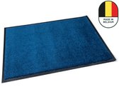Paillasson d'intérieur Studio M - CLASSIC PRO - Tapis de course à sec intérieur 60x80 cm - BLEU FONCÉ - Paillasson - Paillasson antidérapant - Paillasson d'entrée - Paillasson pour usage intérieur ou extérieur - Différentes Dimensions et Couleurs