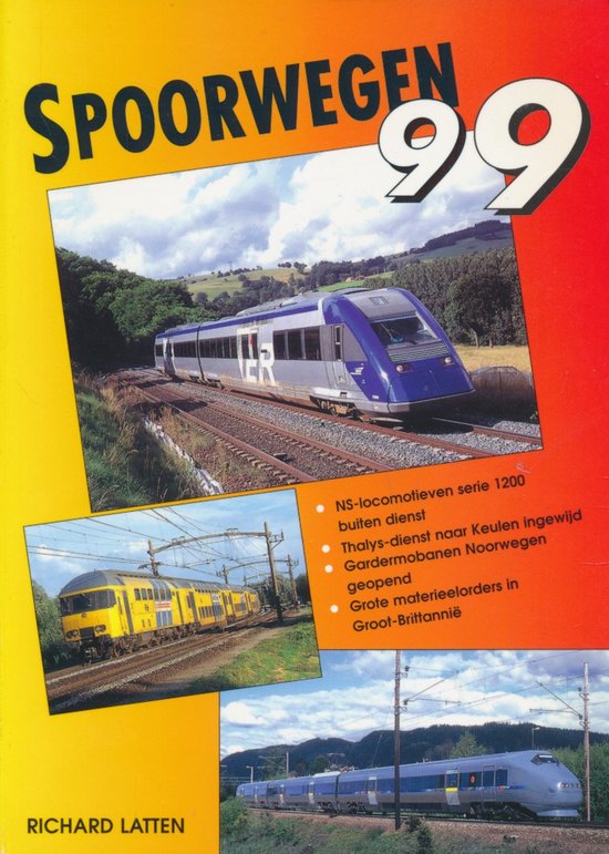 Spoorwegen 1999 - cover