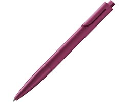 LAMY noto bordeauxrood Balpen | Kunststof in Driehoeksvorm | Clip Geïntegreerd in Behuizing | Inclusief LAMY Grootvulmine M 16 Zwart – Schrijfdikte M
