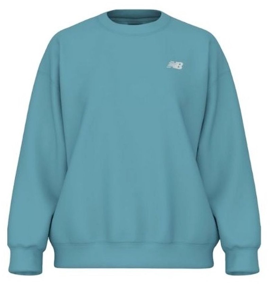NEW BALANCE sport essentials french terry crew w Sweater dames Blauw