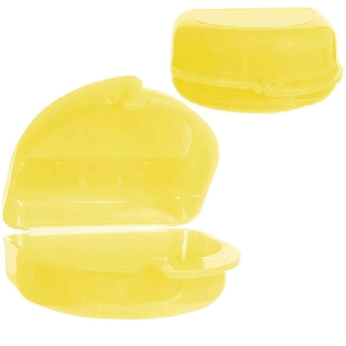 Orthodontische Apparatuur Opbergdoos – Beschermend Etui – Ventilatie – Geel