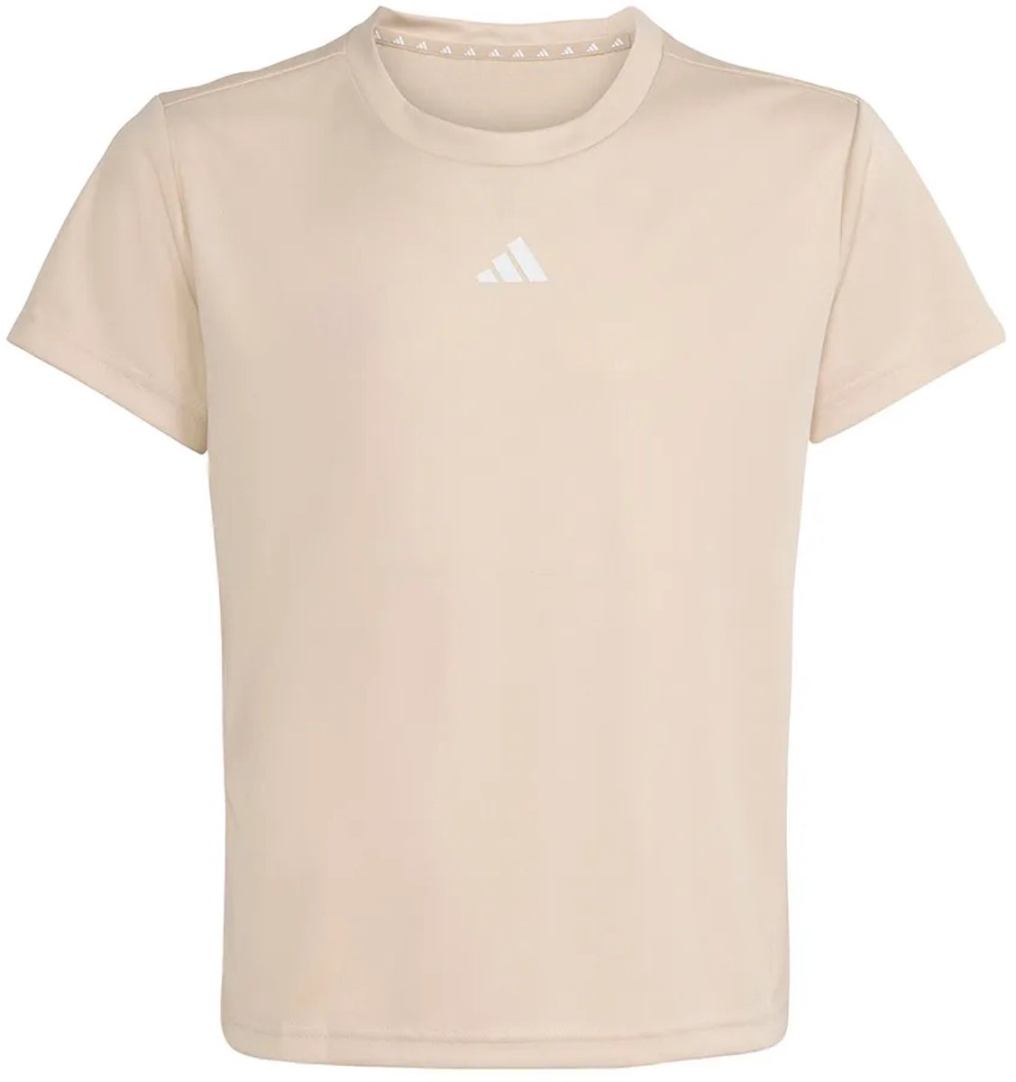 Adidas Train Essentials Regular Fit Logo Training T-shirt Met Korte Mouwen 14-15 Years Meisje Wit