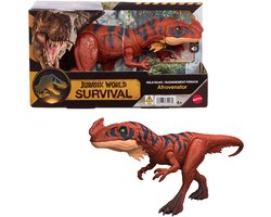 Jurassic World Wild Brullende Afrovenator dinosaurusactiefiguur - Met licht en geluid