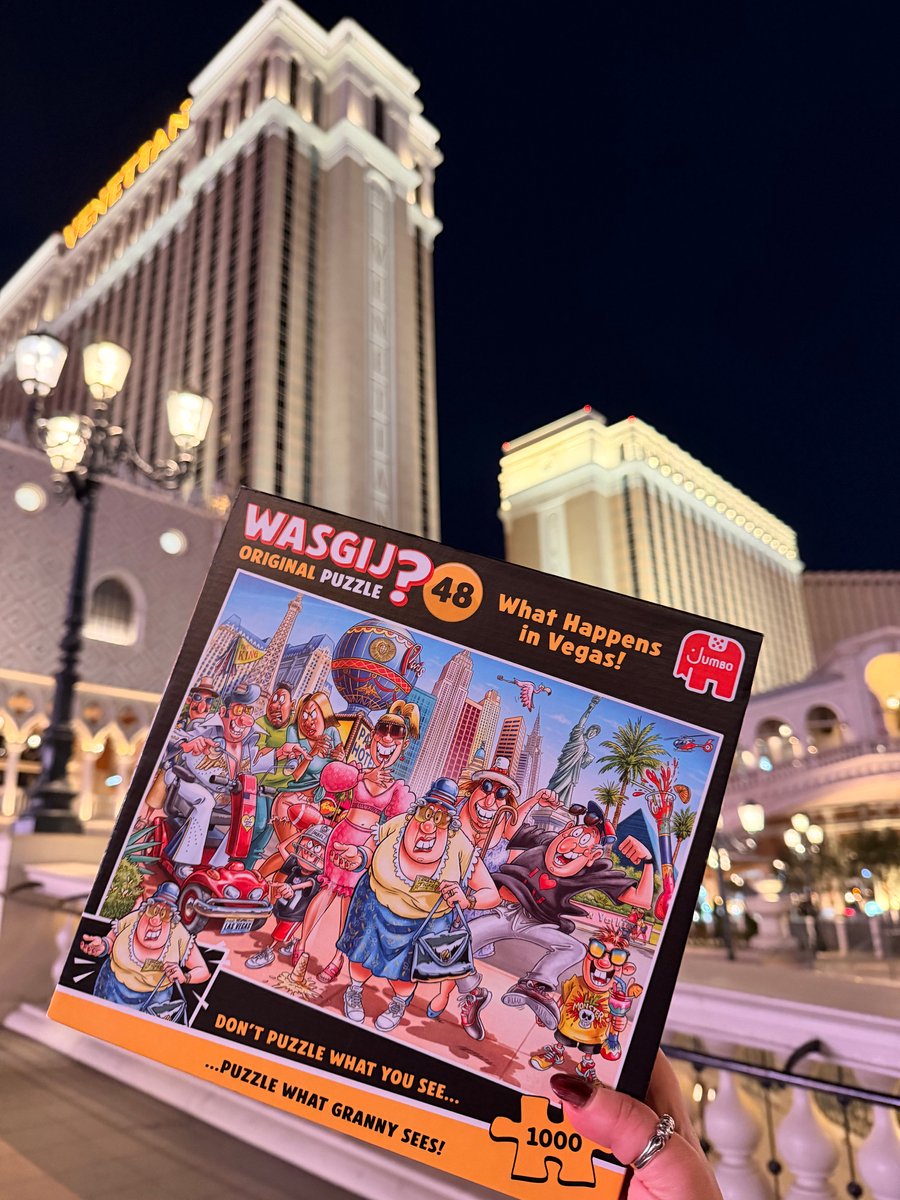 Wasgij Original 48 What Happens in Vegas! - Puzzel 1000 stukjes volwassenen - Legpuzzels — afbeelding 2