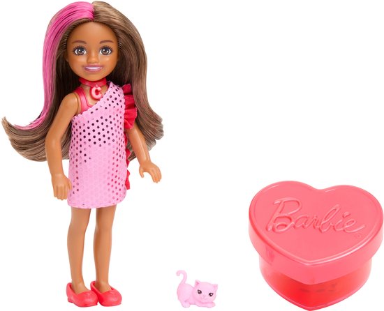Mattel Barbie pop Chelsea Glam Party - verrassingsspeelgoed voor kinderen. — afbeelding 3