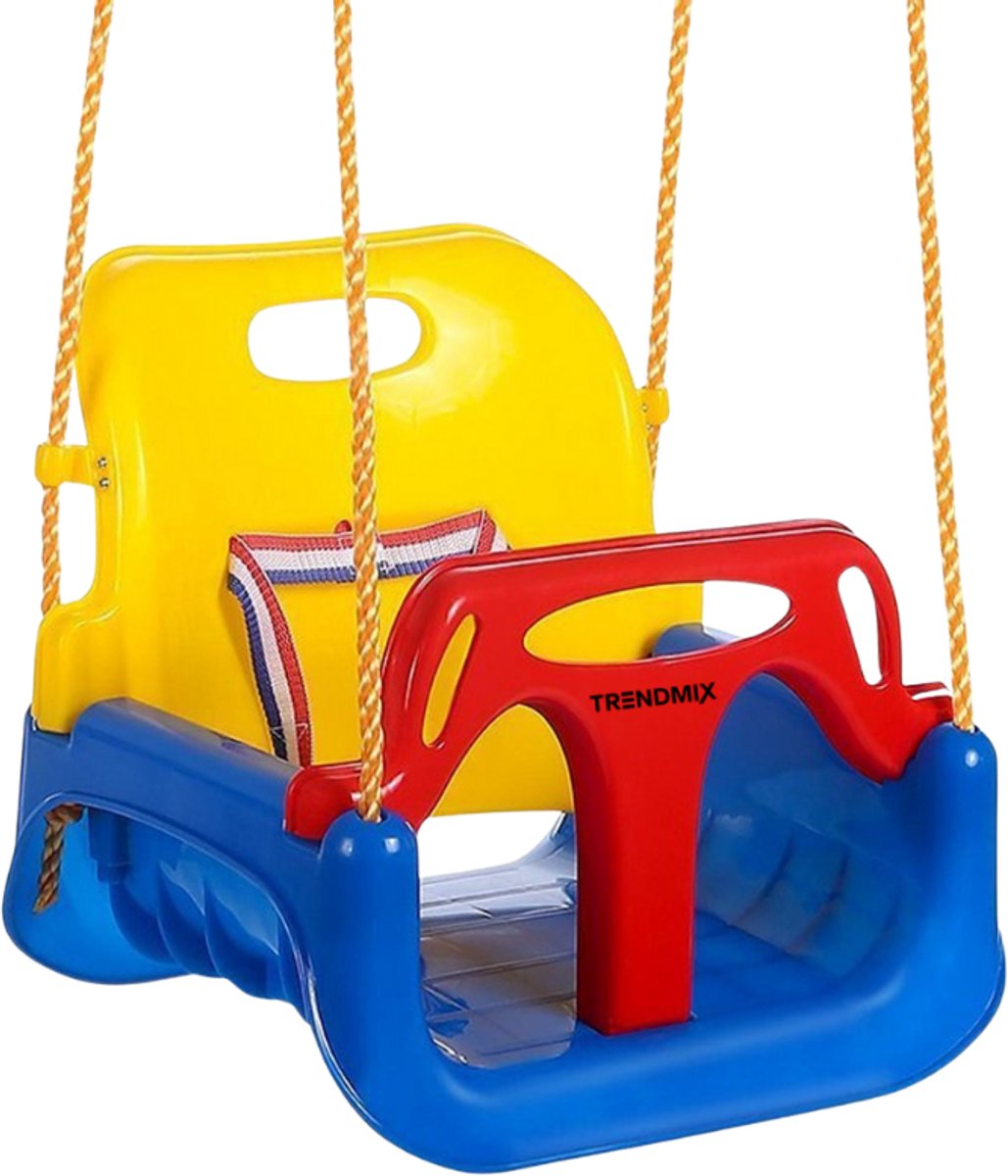 Trendmix Meegroei Schommel 3-in-1 Voor Baby, Peuter & Kleuter – Veilig Met Verstelbare Banden – Voor Binnen & Buiten Gebruik