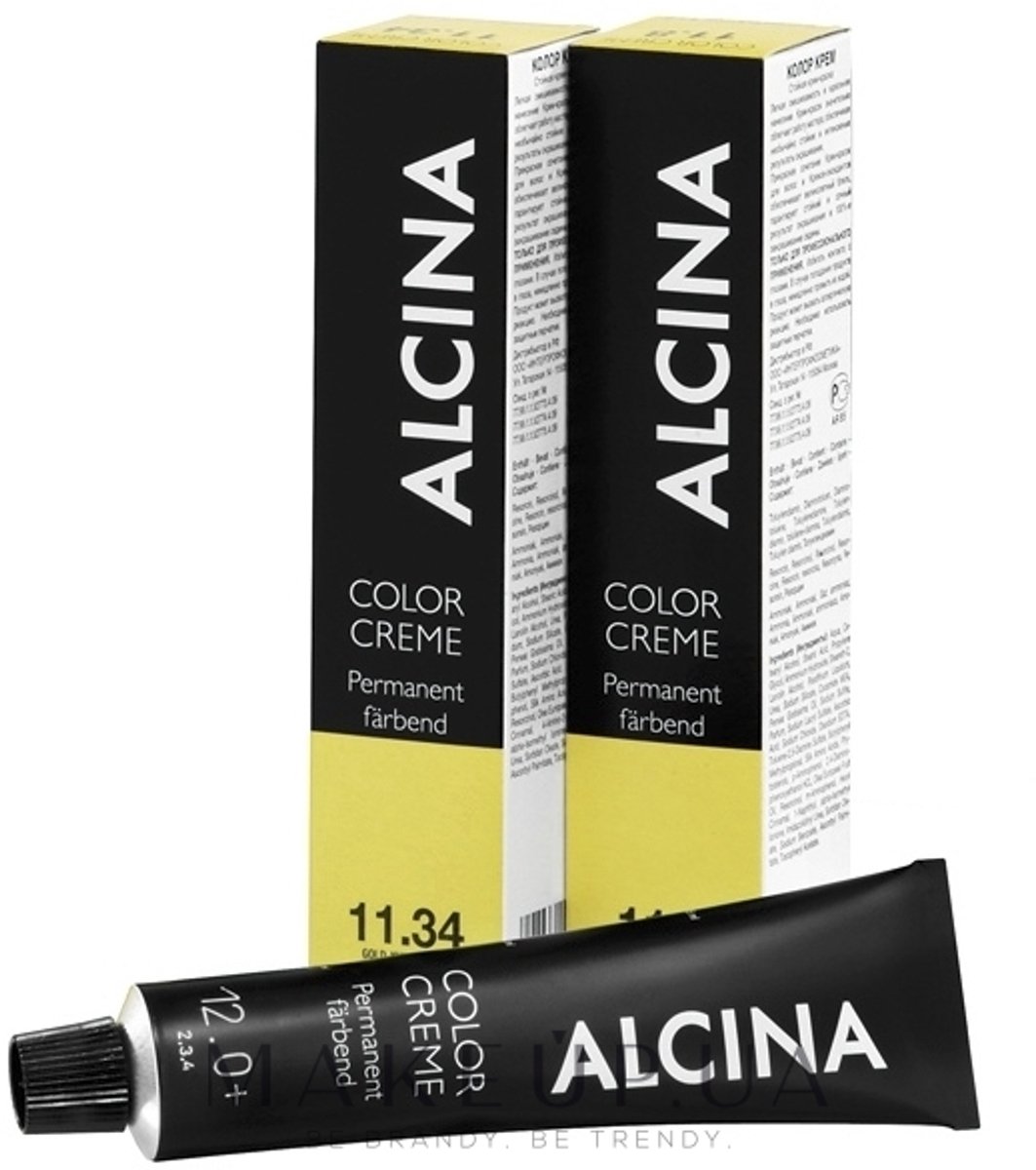 ALCINA Color Crème Haarkleur 60ml 5.11 lichtbruin-as-metallic