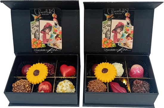Chocolade bonbons voor haar – 2×6 stuks