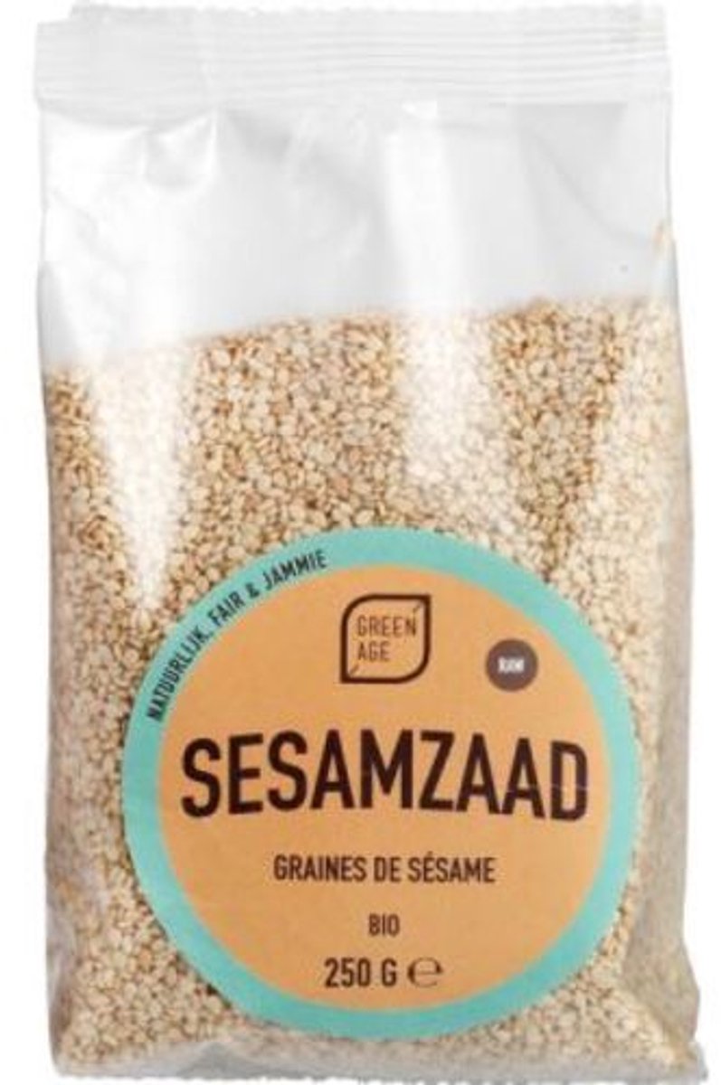 Greenage Sesamzaad Raw (250 gr)