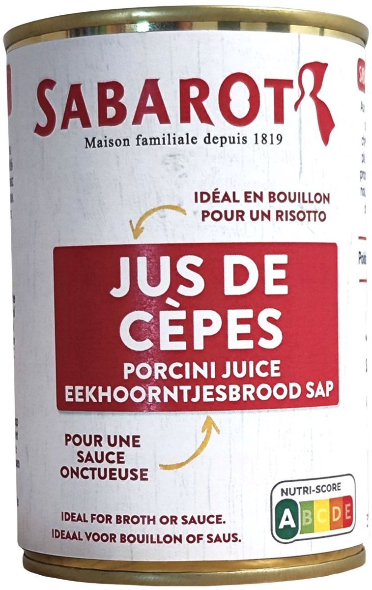 Sabarot Jus de Cèpes