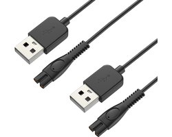 5V-kabel voor Philips-scheerapparaat QP1924 QP2724 QP2734 QP2824 QP2834 [Set van 2] Phonillico®
