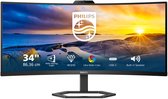 Monitor 34E1C5600HE Moniteur LCD avec webcam Windows Hello