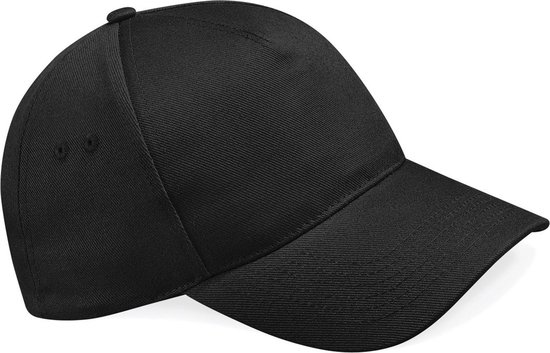 Beechfield Ultimate 5 Panel Cap Zwart