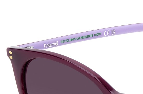 Polaroid Zonnebril PLD 4208/S/X Volwassenen Paars Polariserend BIO BASED MATERIAL van Merkloos — afbeelding 4