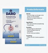 2x Daro Fysiologische Zoutoplossing 5ml - 10 st -duo