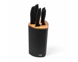 Husla - Messenset - 5-delig - Acaciahout - Soft Touch - Ergonomisch