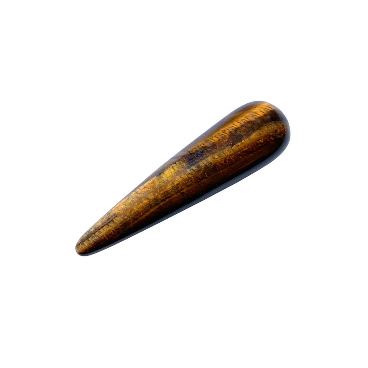 Massagestaaf Tijgeroog goud