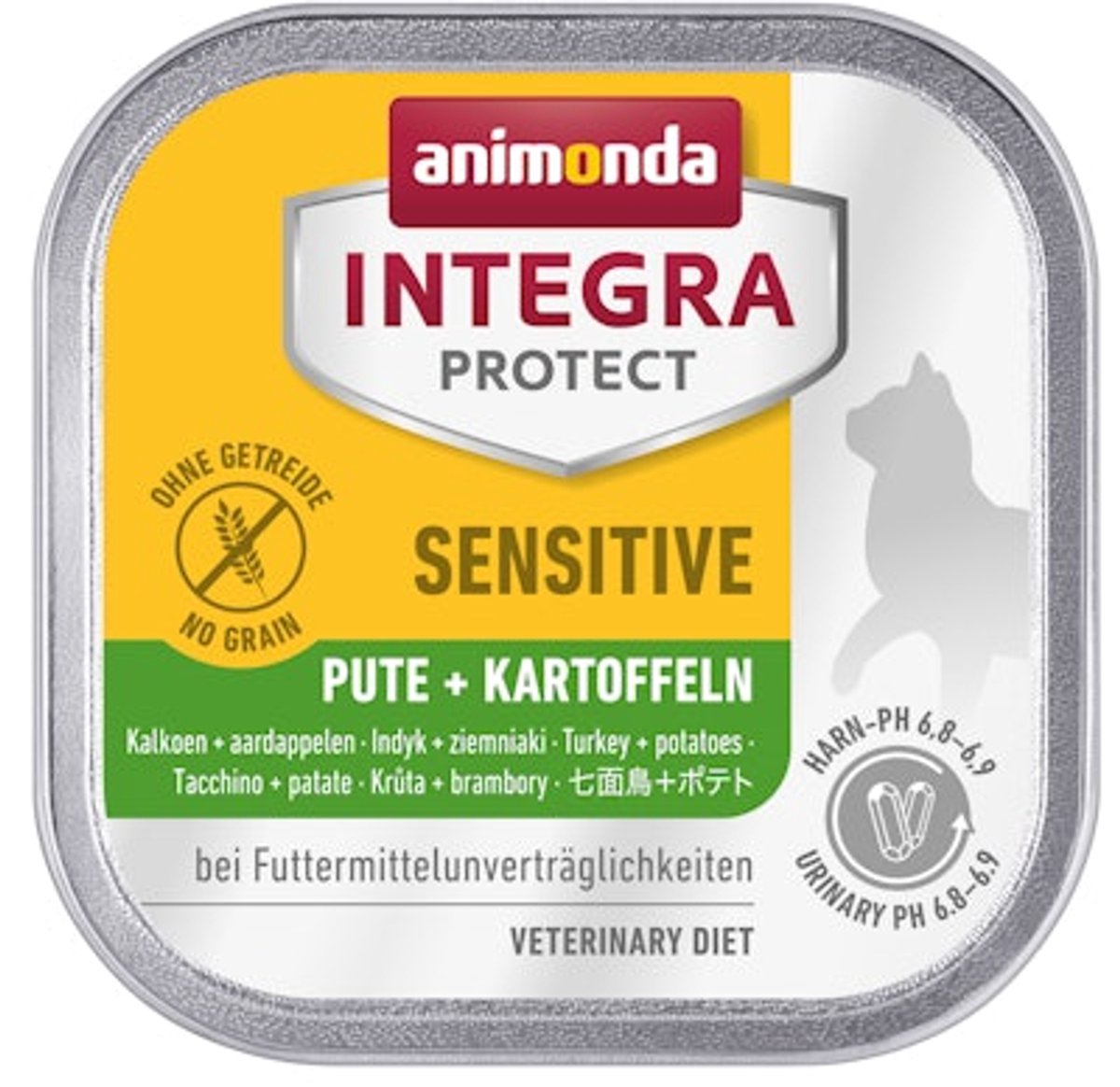 Animonda Animonda Integra Protect Cat Sensitive Kalkoen & Aardappel - 16 x 100 g