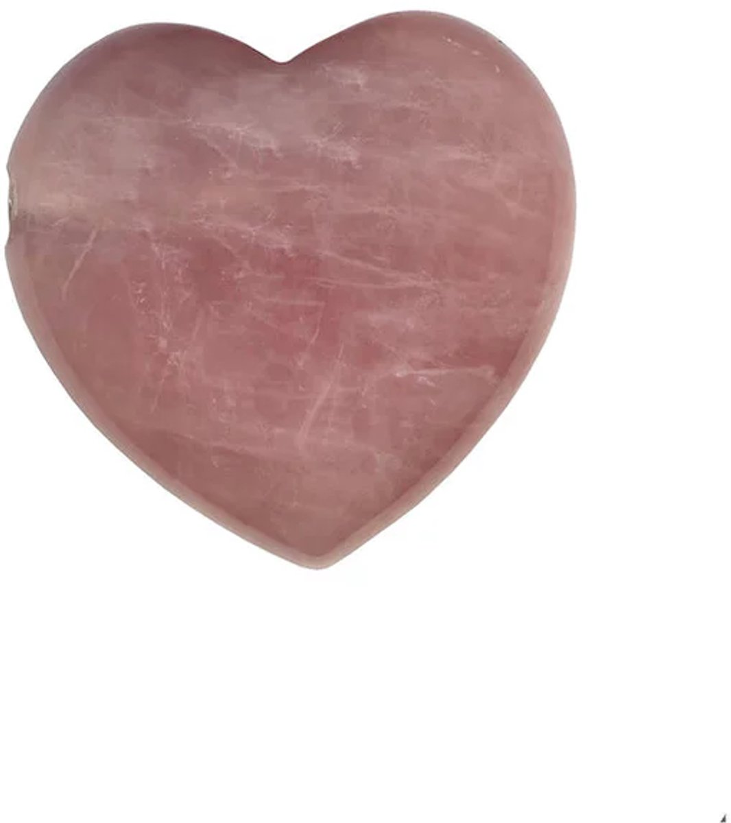 Edel-gedenksteen Hart Roze Kwarts