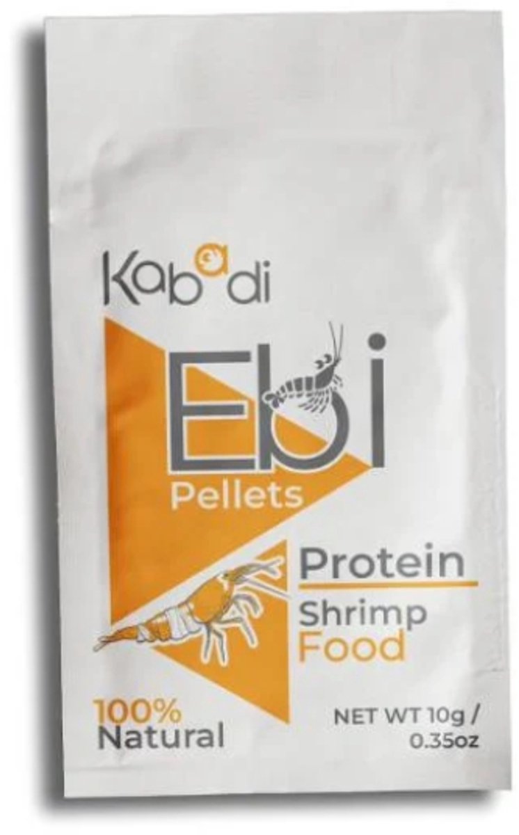 Garnalenvoer - Shrimp food - Kabadi - Ebi Pellets Protein