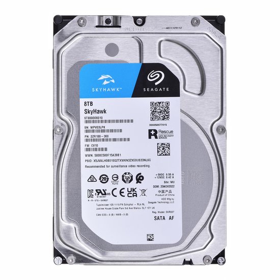 Seagate SkyHawk - Surveillance HDD - 8TB - 3.5 inch - 256MB Cache - CMR — afbeelding 2