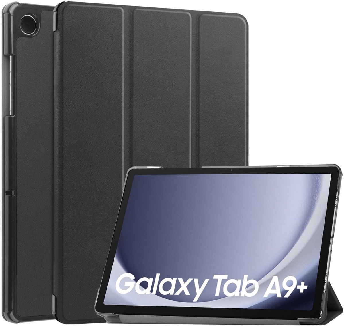 Accezz Trifold Bookcase Samsung Galaxy Tab A9 Plus - zwart