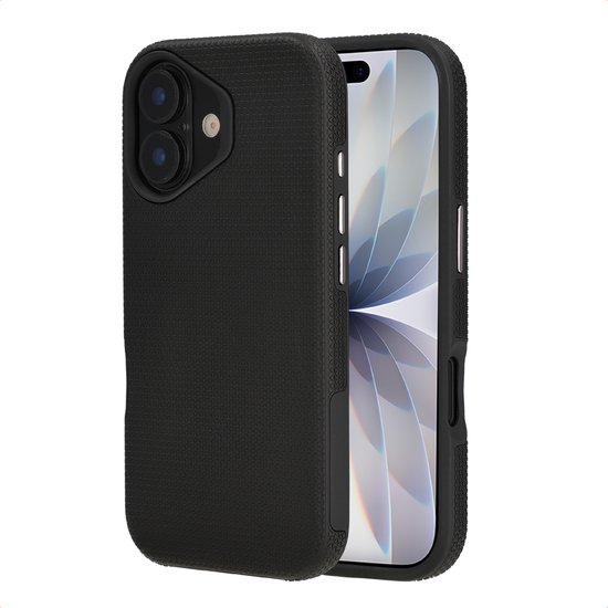 Housse Accezz - Compatible avec Apple iPhone 17 - Coque arrière renforcée compatible MagSafe - Zwart