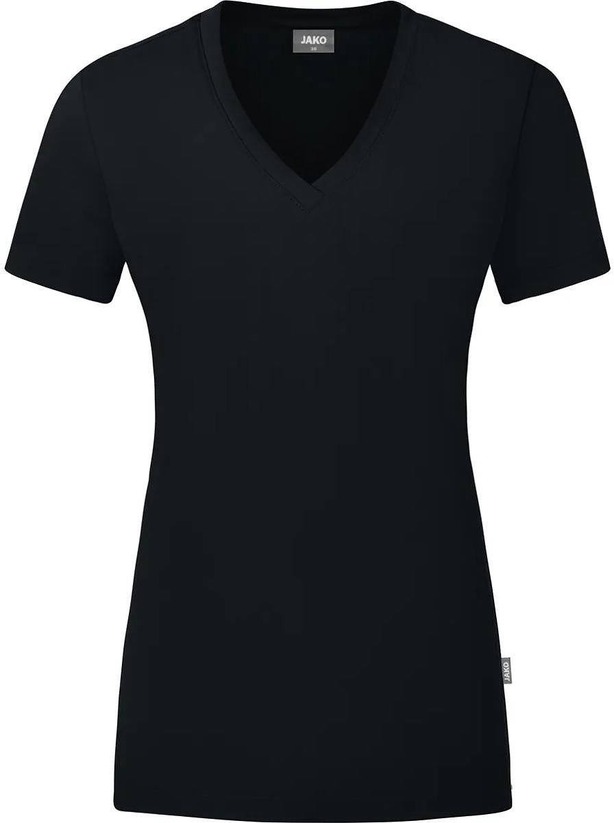 Jako Organic T-Shirt Dames - Zwart | Maat: 46