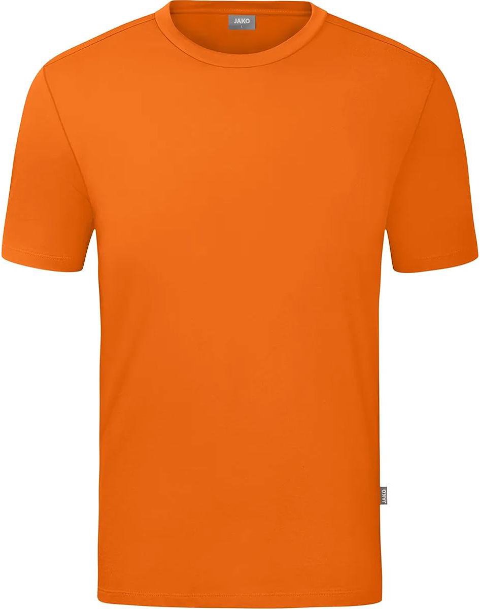 Jako Organic T-Shirt Heren - Oranje | Maat: S