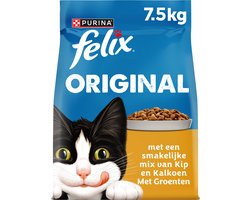 Felix Original - Katten droogvoer - Kip & Kalkoen - 7,5kg