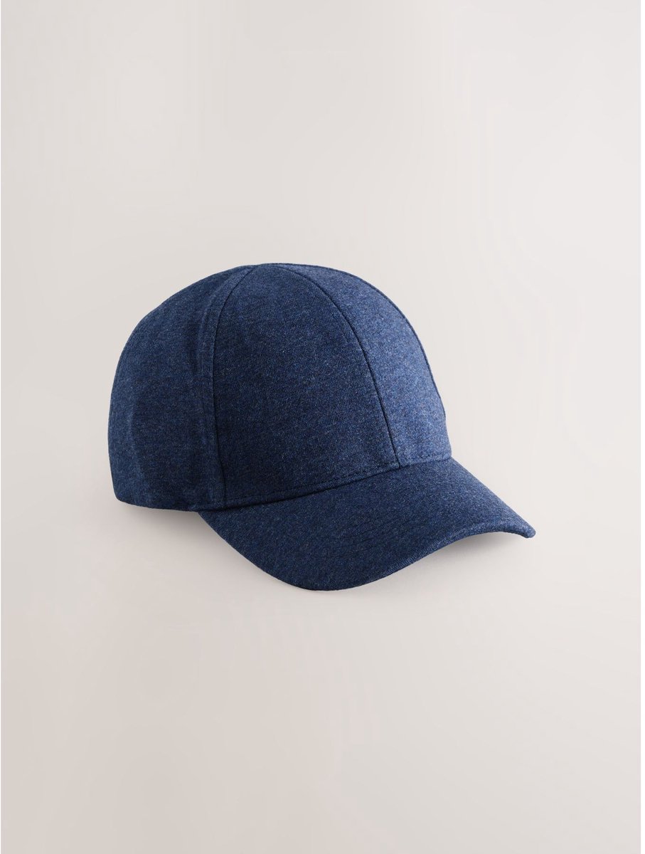 Next - Jongens - Jersey gemêleerde pet - Blauw