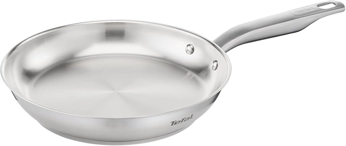 Roestvrijstalen Koekenpan RVS Allround Koken Geschikt voor alle warmtebronnen 28 cm Inox
