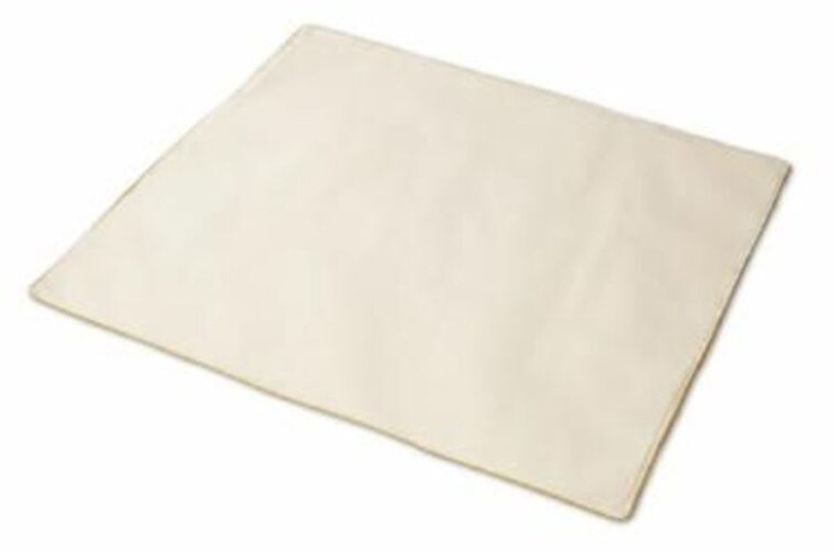 Binnenkussen 50x60 Ecru Katoen met Rits