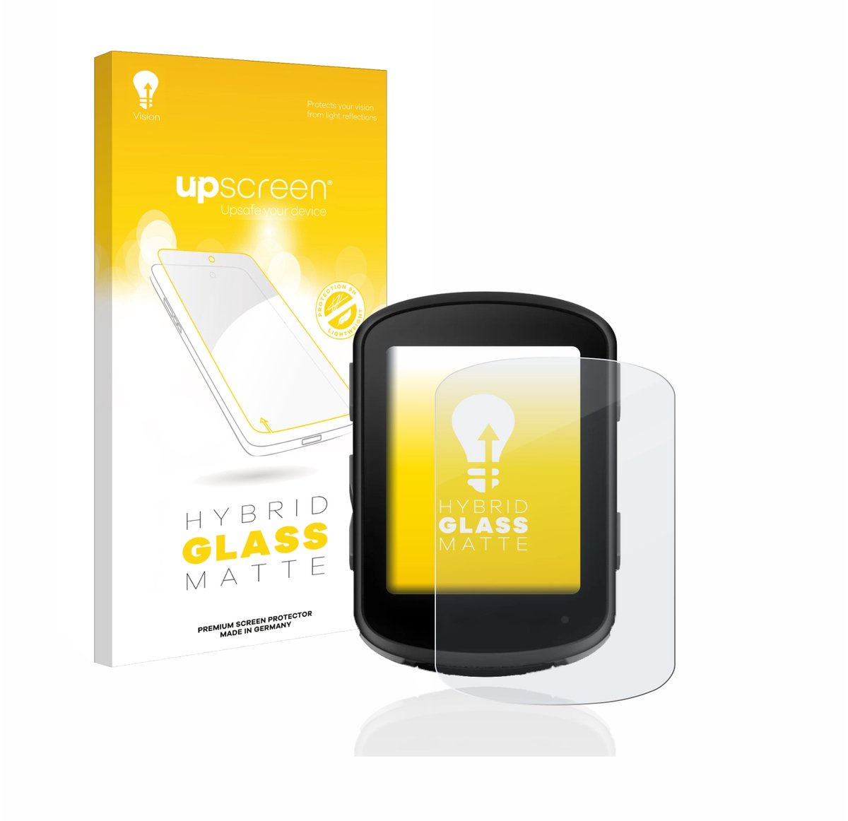 upscreen - Screenprotector voor Garmin Edge 540 - Folie Beschermfolie Beschermglas matte