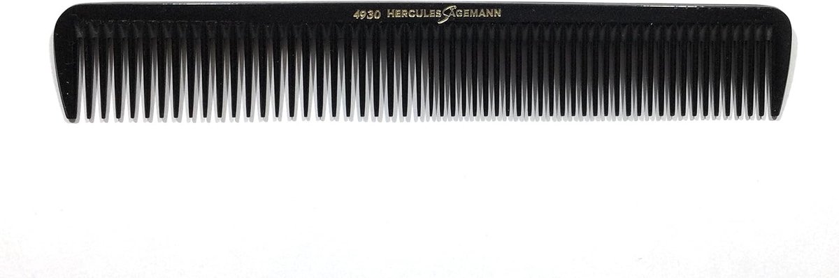 Professionele Tondeuse Kam - Haarkam Eenzijdig - Precisie Knippen - Handgemaakt Braamvrij - 17.5 cm - Natuurlijk Rubber