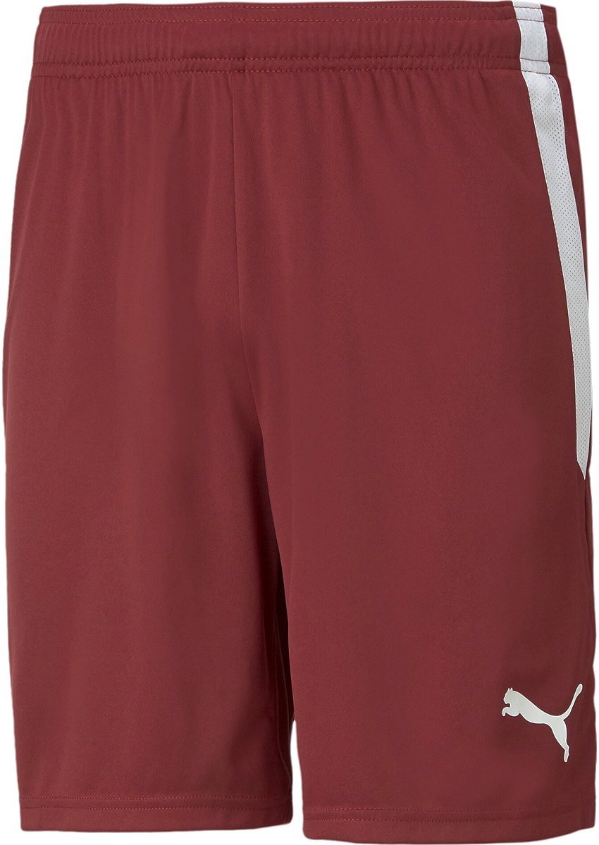 Puma Teamliga Short Heren - Bordeaux | Maat: XXL
