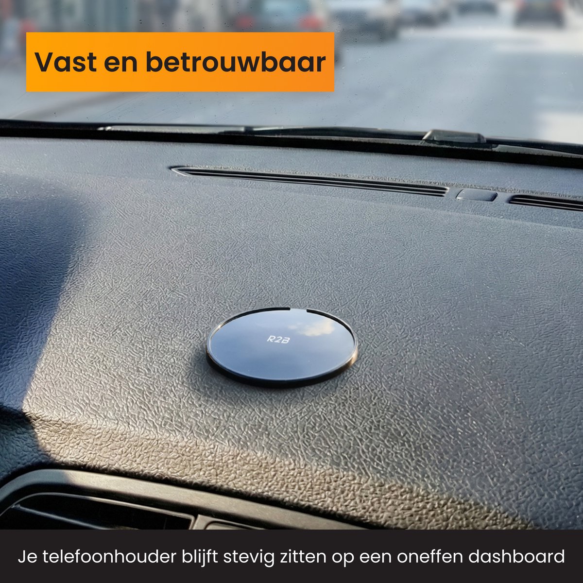 R2B Telefoonhouders Auto Zuignap - Dashboardpad - Raam/Dashboard - Gsm Houder Auto - Autohouder - Telefoonhouder Auto - Mobiel Houder Auto - Telefoon Houder - Auto Telefoonhouder - Phone Holder Car – foto 6