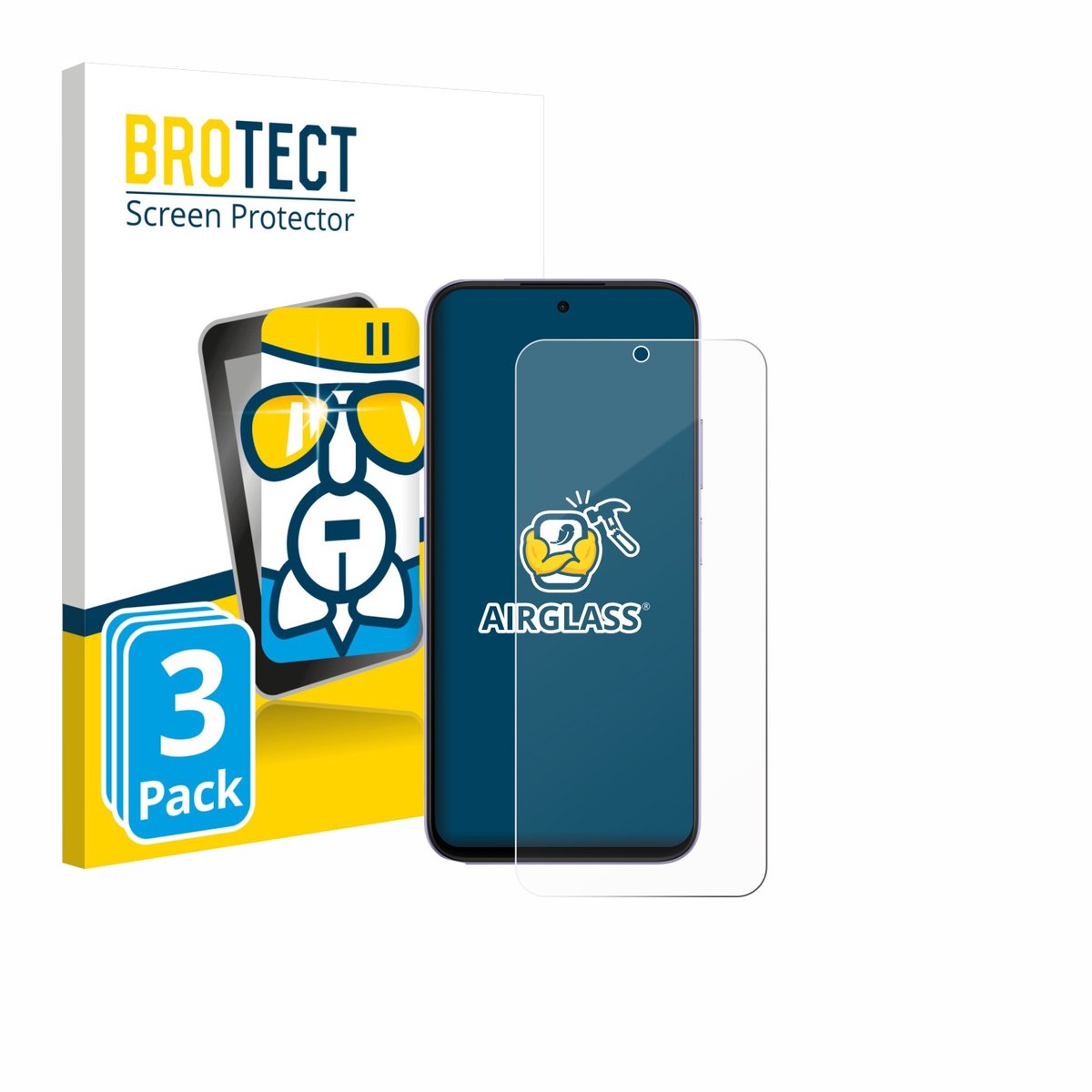 Screenprotector 3 Stuks voor Oppo A6x 5G Beschermglas transparant