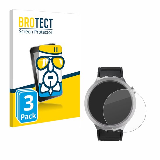 Screenprotector 3 Stuks voor Swatch Big Bold Irony Beschermglas transparant