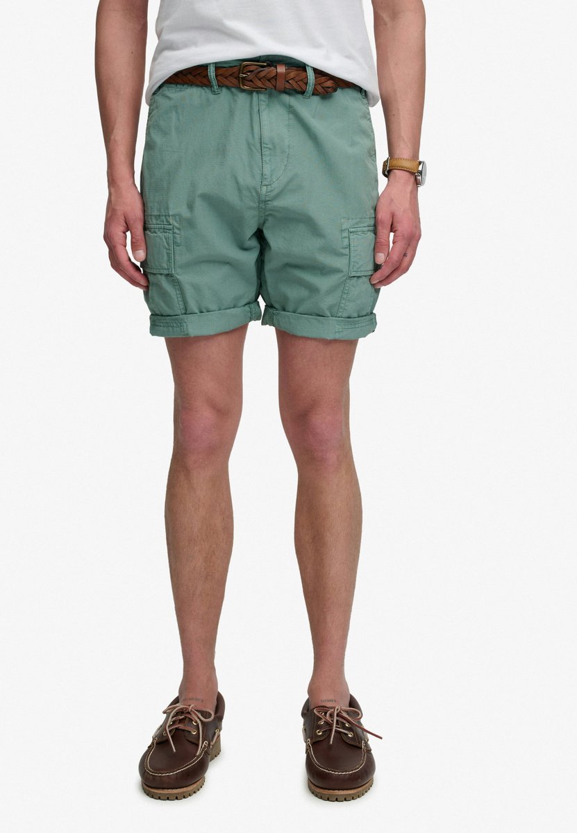 Superdry Ripstop Light Cargo Shorts Heren Korte broeken Groen