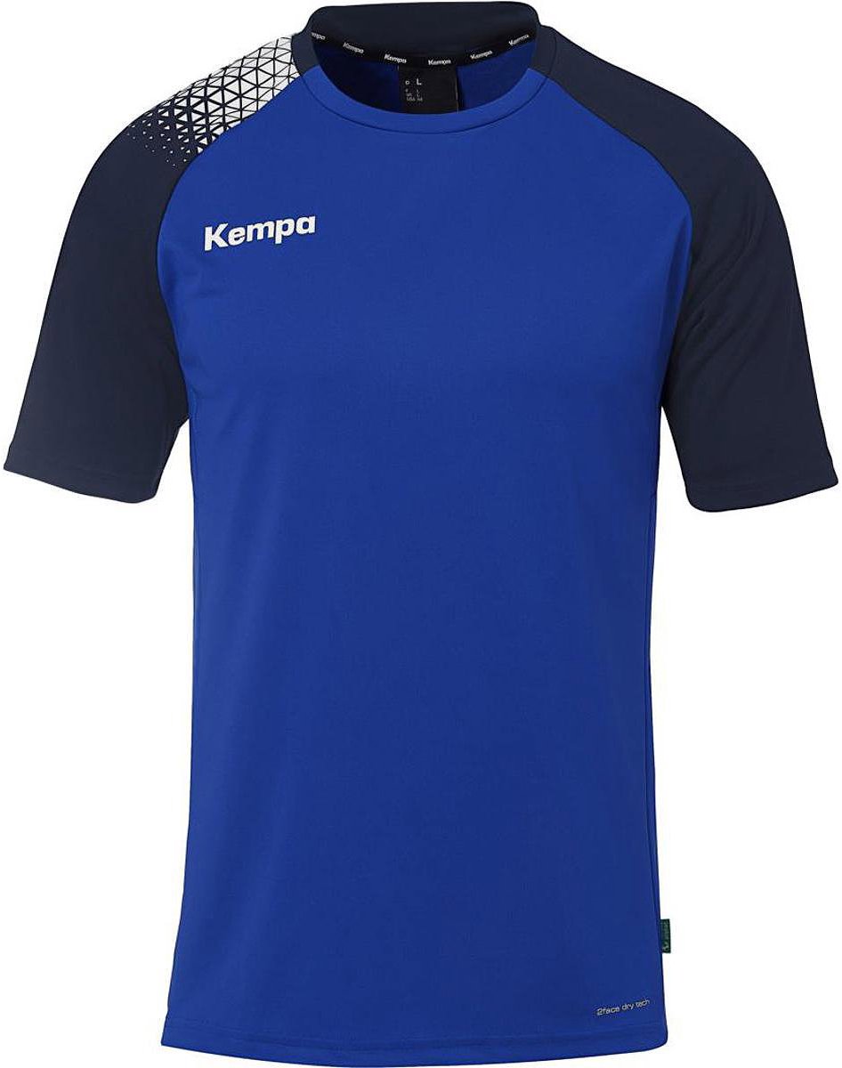 Kempa Ambition 28 Shirt Korte Mouw Heren - Royal / Marine | Maat: L