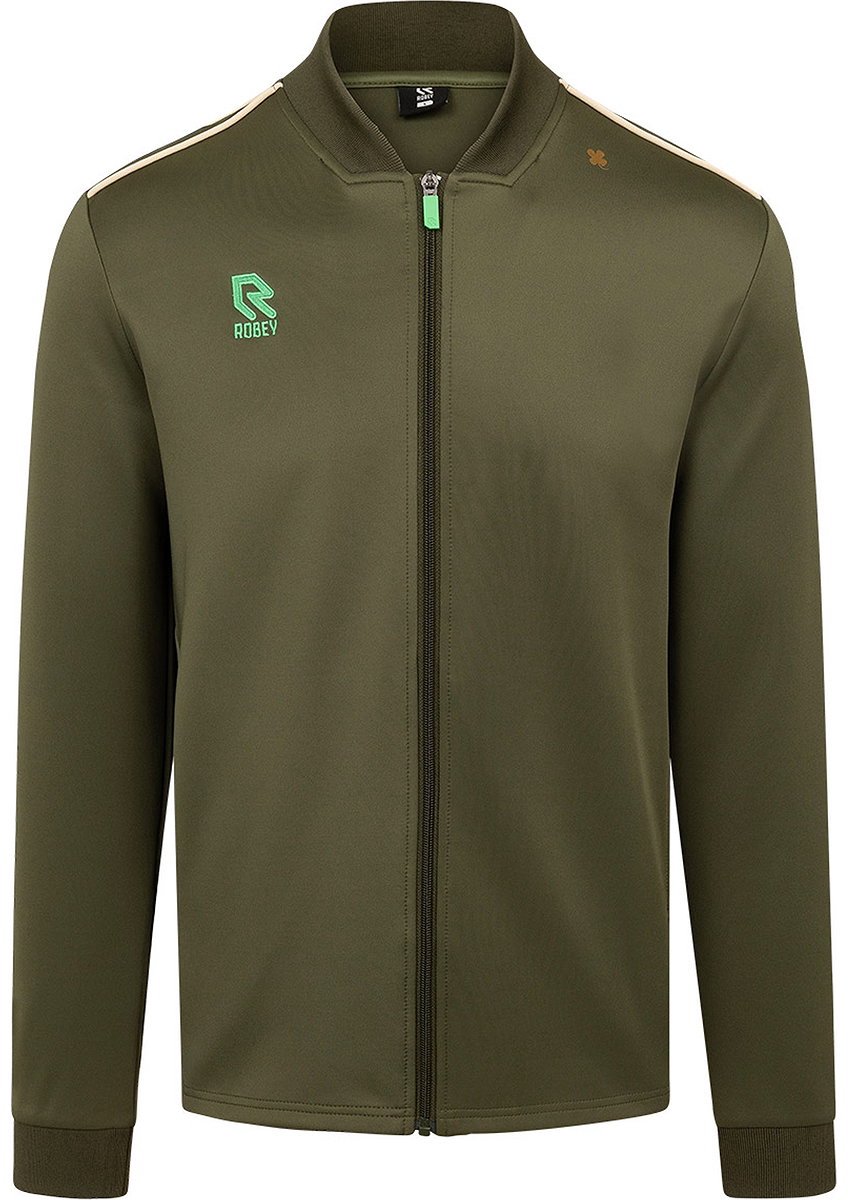 Robey Off Pitch Legacy Trainingsvest Kinderen - Groen | Maat: 152