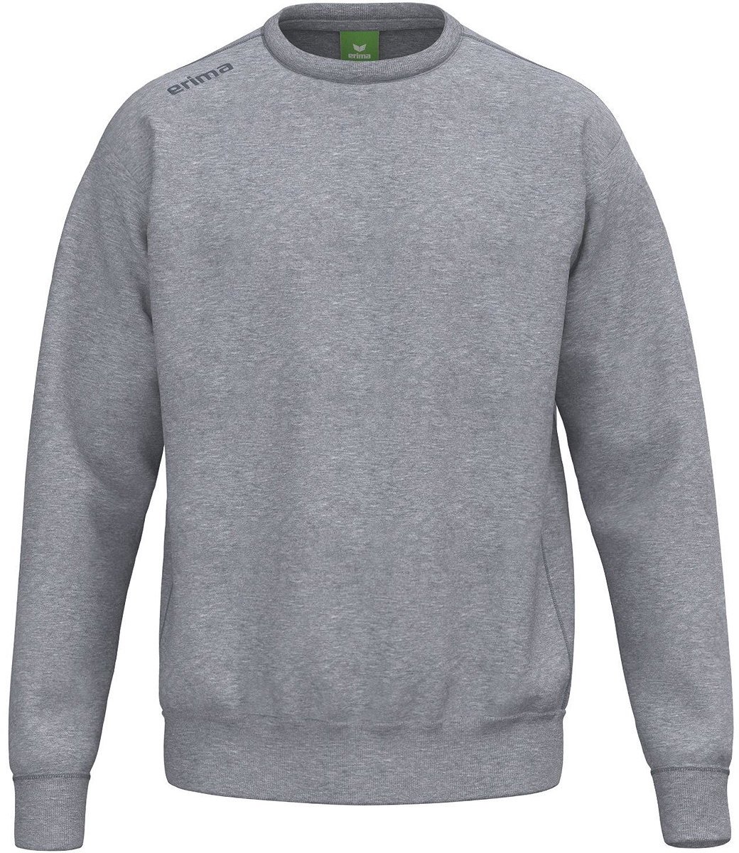 Erima Sweatshirt Heren - Grey Melange | Maat: XL